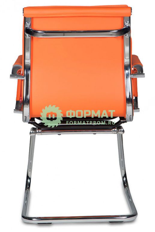 Изображение товара Кресло Бюрократ CH-993-Low-V/orange низкая спинка оранжевый искусственная кожа